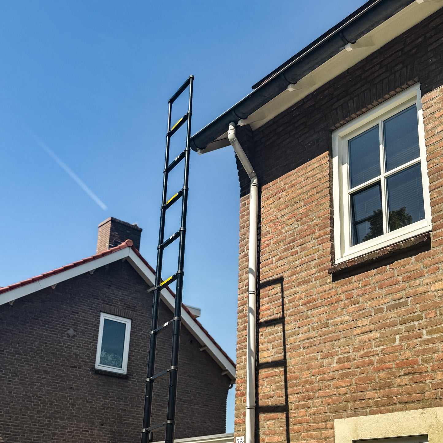 Dubbele telescoopladder | 3.8 meter