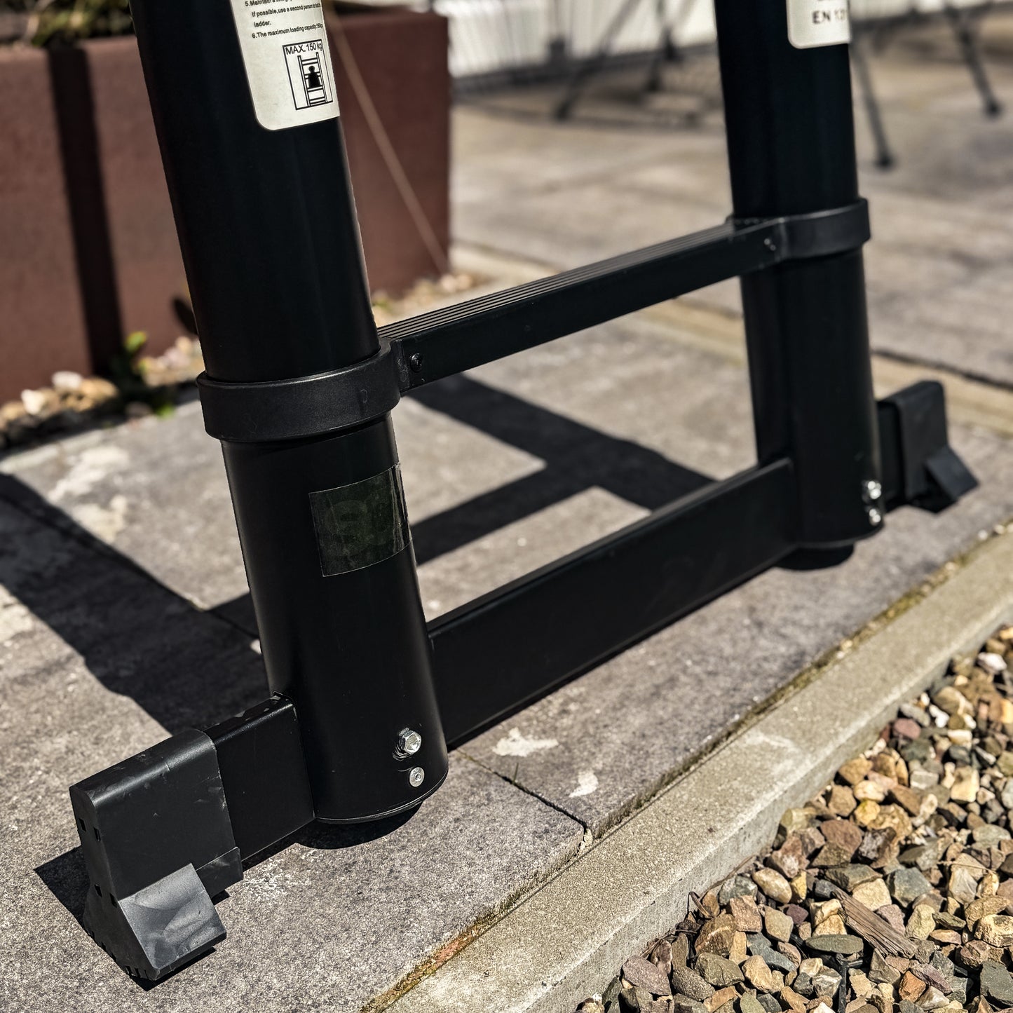 Dubbele telescoopladder | 3.8 meter