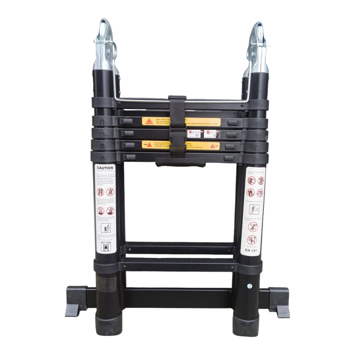 Dubbele telescoopladder | 3.8 meter